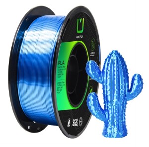 FILAMENTO PLA SILK AZUL SAFIRA PLS-025