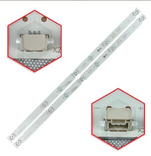 GAV - KIT 2 BARRAS LED TV SONY KDL-32W655D BC-392