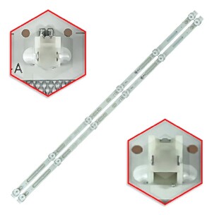 103 - KIT 2 BARRAS DE LED TV PHILCO PTV32T10 TL017/TL022/TL026/TL042 BC-346