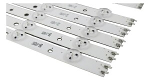81 - KIT 12 BARRAS DE LED SAMSUNG UN60FH6103 UN60FH6003 UN60FH6103G UN60FH6003G BC-352