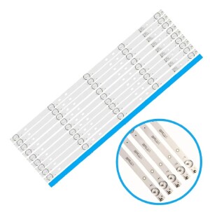 122 - KIT 10 BARRAS DE LED MULTILASER TL039 TL-039 BC-397