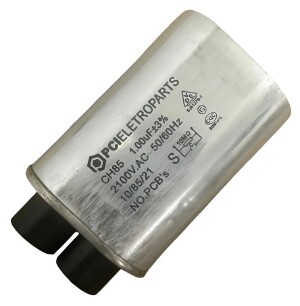 CAP-1.00-3T CAPACITOR DE ALTA TENSAO MICROONDAS 1.00UF 2100V 3 TERMINAIS