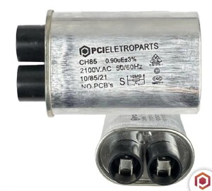 CAP-0.90-3T CAPACITOR DE ALTA TENSAO MICROONDAS 0.90UF 2100V 3 TERMINAIS