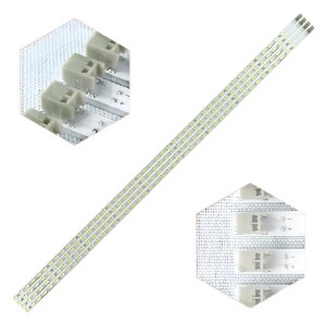 63 - KIT 4 BARRAS DE LED PARA PHILIPS 46PFL7606 46PFL7606D 46PFL7606D/78  BC-360