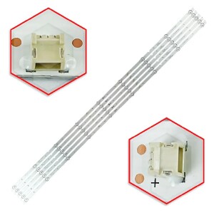 13 - KIT 5 BARRAMENTOS LED TV PHILIPS 55PUG6654 55PUG7625  BC-342
