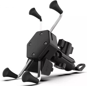 SUPORTE DE  MOTO ARANHA SEM CARREGADOR P/ RETROVISOR LEY-1602