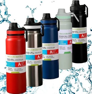 GARRAFA TERMICA VACUUM BOTTLE 600ML