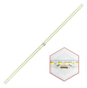 34 - KIT 2 BARRAMENTO LED TV SONY 55X855C 55X850C BC-340