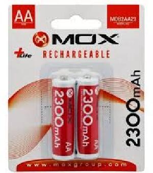 PILHA REC MOX AA 2300 MAH