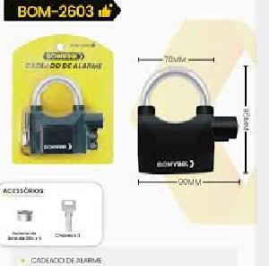 CADEADO COM ALARME BOMVINK BOM-2603