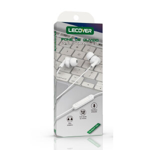 FONE DE OUVIDO COM FIO LECOVER F-051