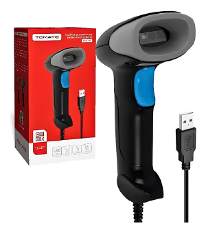 LEITOR DE CODIGO DE BARRAS COM FIO KNUP / TOMATE MDK-102