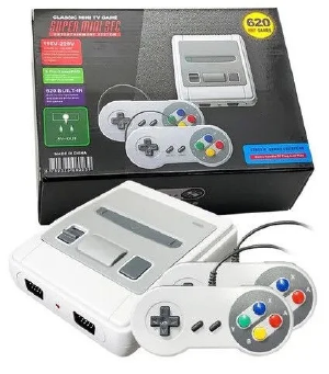 GAME RETRO 620 JOGOS C/ 2 CONTROLES