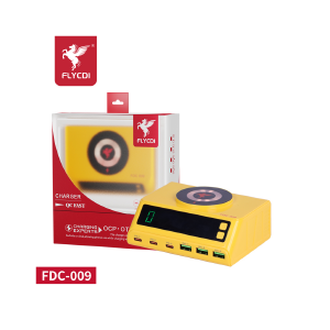 CARREGADOR DE BANCADA 110W COM INDUÇAO E AMPERIMETRO FLYCDI FDC-009