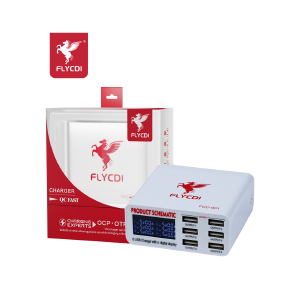 CARREGADOR DE BANCADA 40W COM AMPERIMETRO FLYCDI FDC-001