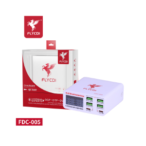 CARREGADOR DE BANCADA 72W COM AMPERIMETRO FLYCDI FDC-005