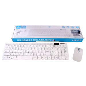 KIT TECLADO E MOUSE SEM FIO ALTOMEX - KAPBOM KA-666 LEHMOX LEY-171