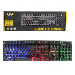 TECLADO GAMER BMAX SEMI MECANICO RGB BM-T10