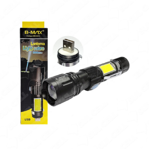LANTERNA USB RECARREGAVEL B-MAX BM-8414