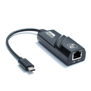 CABO ADAPTADOR USB REDE RJ45 USB TIPO C LAN 3.0 - FY-684