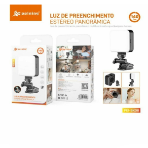 LUZ DE PREENCHIMENTO PORTATIL P/ CELULAR SK-08