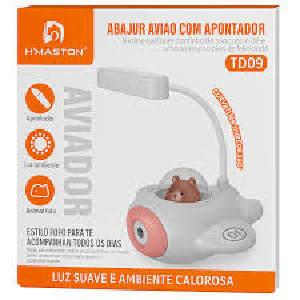 ABAJUR AVIAO COM APONTADOR TD09