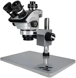 MICROSCOPIO TRINOCULAR COM BASE WYLIE X23