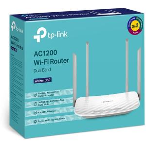 ROTEADOR TP LINK 4 ANT - AC1200 - C50
