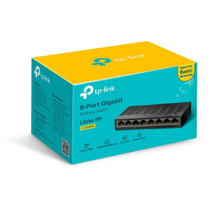 SWITCH 8 PORTAS TP-LINK LS1008G 10/100/1000