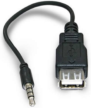 CABO OTG USB FEMEA + P2 MACHO
