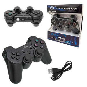 CONTROLE  PS3 SEM FIO INOVA - KAPBOM - SONY