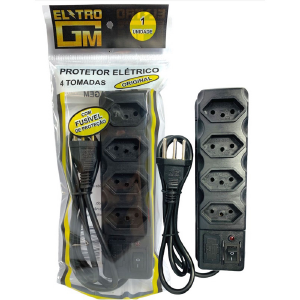 FILTRO DE LINHA 4 TOMADAS