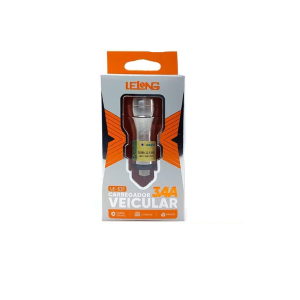 FONTE VEICULAR LELONG USB LE-531 - 530 - 532 - 525