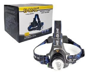 LANTERNA DE CABEÇA B-MAX BM807 / YBF-8820