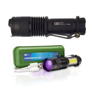 LANTERNA USB LUZ NEGRA