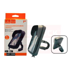 SUPORTE DE CELULAR P/ BIKE / MOTO A PROVA DA AGUA LEY-1959