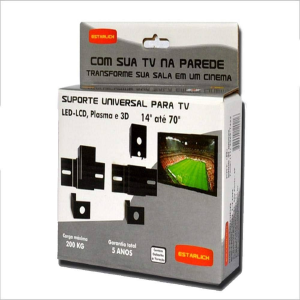SUPORTE DE TV  UNIVERSAL FIXO