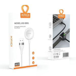 CABO CARREGADOR MAGNETICO REDONDO RELOGIO SMARTWATCH KAIDI KD-9091