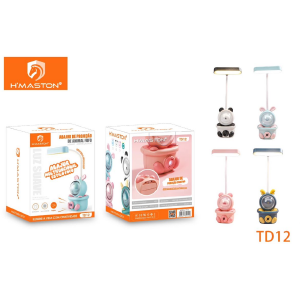 ABAJUR DE PROJEÇAO DE ANIMAL FOFO TD12