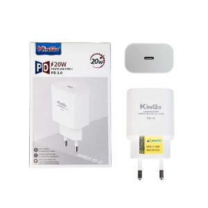 FONTE USB - TIPE C 2 EM 1 KINGO PD-20W-D