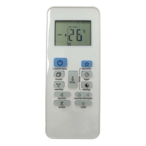 CONTROLE AR CONDICIONADO MIDEA / SPRINGER / CARRIER LE-7440