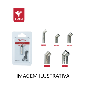 BOCAL DE SOPRADOR DE AR QUENTE CURVADO P/ MICROSCOPIO FLYCDI FLY-Q6 - 6MM