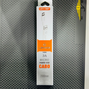 CABO USB LEHMOX V8 2 METROS LEY-1987**
