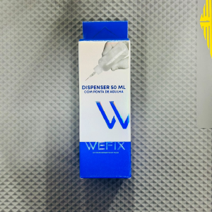 FRASCO DISPENSER PARA ALCOOL COM AGULHA 50ML WEFIX - MA1030