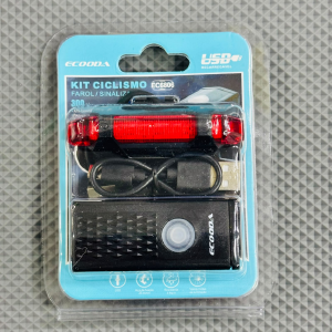 KIT DE LUZ P/ BIKE ECOODA EC-6806