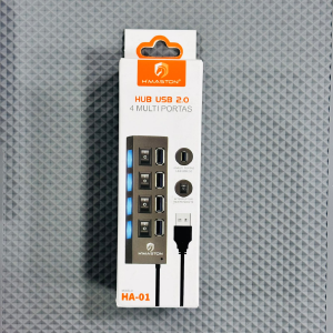 HUB  4 PORTAS MULTI  USB 2.0 - KNUP / HMASTON / LEHMOX