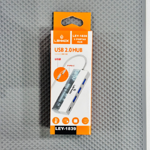 HUB USB 3.0 3 USB / 1 TIPO-C LEHMOX LEY-1839