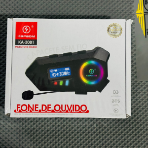 FONE DE OUVIDO / CAPACETE MOTO KAPBOM KA-3081
