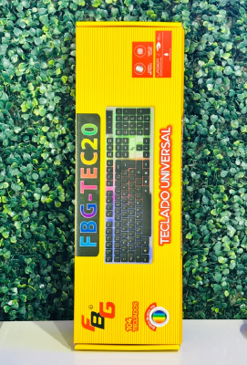TECLADO GAMER RGB USB FBG TEC20