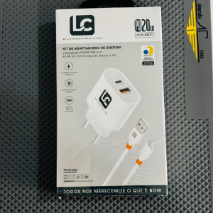 CARREGADOR LC PD20W ACD-B80D USB P/ V8